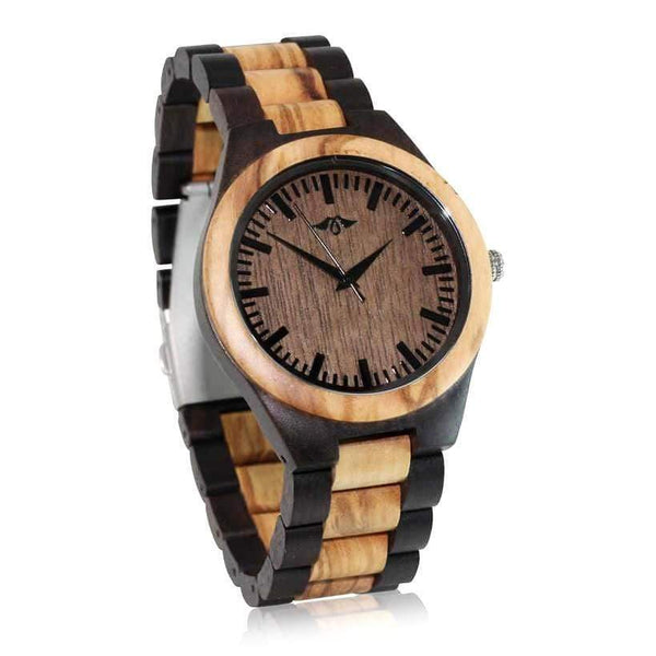 Olive wood online watch