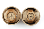 Engraved Bamboo Women’s Watch with Bamboo Dial and Aztec Design, Couple Wood Watch(W086)
