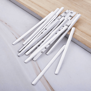 20-200pcs Aluminum Nose Wire Bar for Face Mask with Adhesive Back,DIY Mask Material Silver Color 85x5x1mm,Nose bridge,Metal nose bridge,Mask
