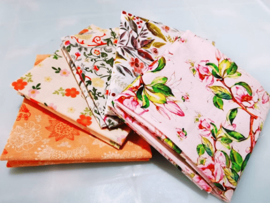 Angie Wood Creations COTTON 40 Copy of 5 pcs/lot 16" x 19" FLORAL Fabric Cotton Fabric twill Patchwork Quilting Patchwork Fabric Textile Sewing Crafting Fat Quarter Bundles