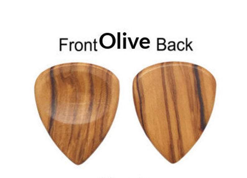 Angie Wood Creations olive / 1pcs / Engrave Engraved Wood Guitar Pick-Custom Engraved Wooden Guitar Pick-Guitar wood pick-Wood Guitar Pick- Personalize Guitar Pick-Engrave guitar picks