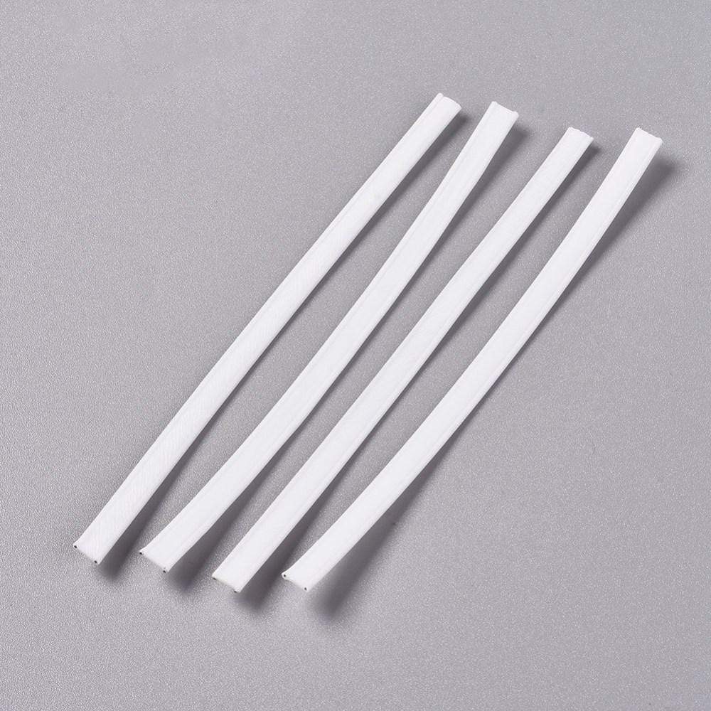 Plastic Strips ,Nose Wire,DOUBLE Wire ,Nose Bridge for Mask, 8CM Flat Nose Clips, Nose Bridge, Bracket DIY, Wire Sewing, Crafts Mask nose