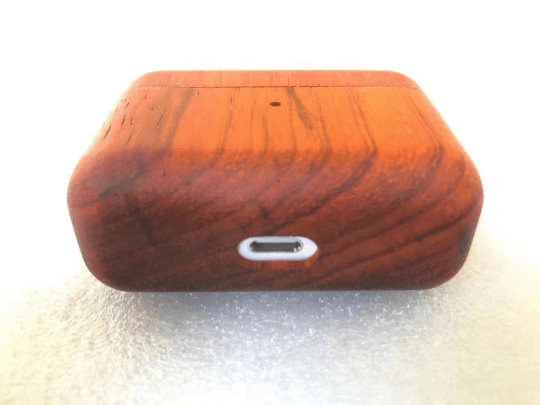 Wood Airpod Case 3, Custom Airpod Case With Metal Hook Keychain, Apple Airpods Pro Case, Airpod Holder, AirPod Sticker, Christmas Gifts