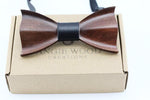 3 D Wooden bowtie 100% Natural Eco-friendly handmade Wooden Bow Tie Curve model