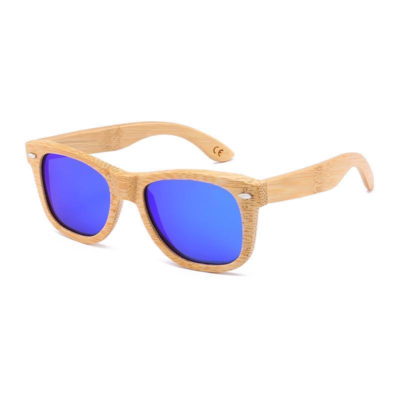 Trendy Polarized Bamboo/wood sunglasses,Wooden Sunglasses (Box bamboo Included)