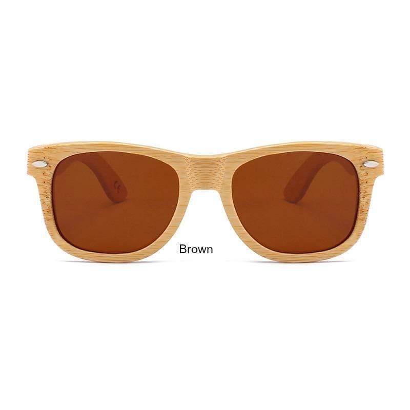 Magnolia Sunglasses, Small Round Wood Sunglasses