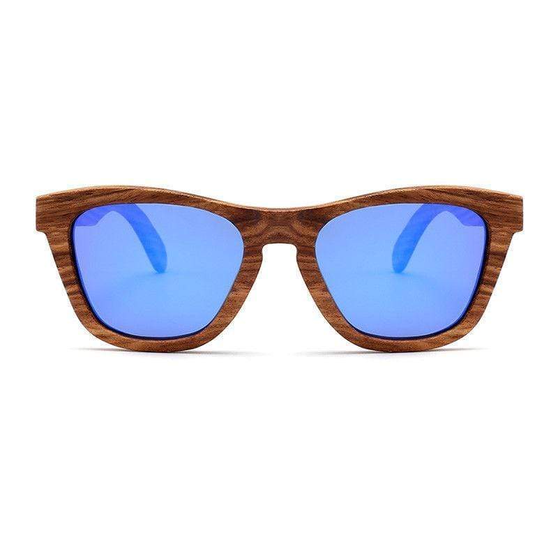 Trendy Polarized zebrawood sunglasses,Wooden Sunglasses