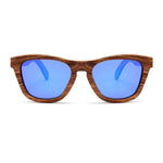 Trendy Polarized zebrawood sunglasses,Wooden Sunglasses