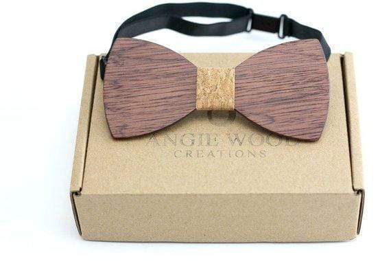 CORK KIDS Bow Tie 100% Natural Eco-friendly Handmade Wooden