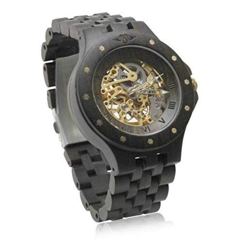 Buy Dark Sandalwood Men's Automatic Watch with Skeleton Dial. Order Now ...