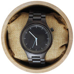 Angie Wood Creations Dark Sandalwood Unisex Watch with Matching Bracelet