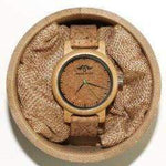 Cork Women Wood Watch,Personalized watch,Cork,Eco friendly watch,W157