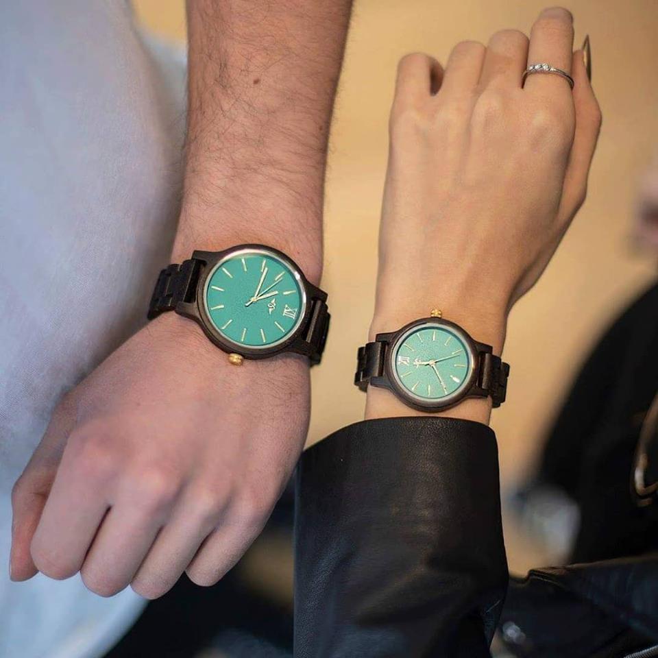 His and clearance hers wood watches