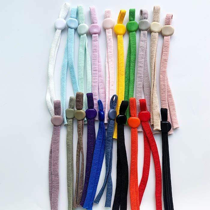 200pcs Elastic Bands with Adjustable Buckle High Stretch String Cord  Elastic Thread Rope for DIY Crafts Earloop Lanyard Earmuff Rope Jewelry  Clothes