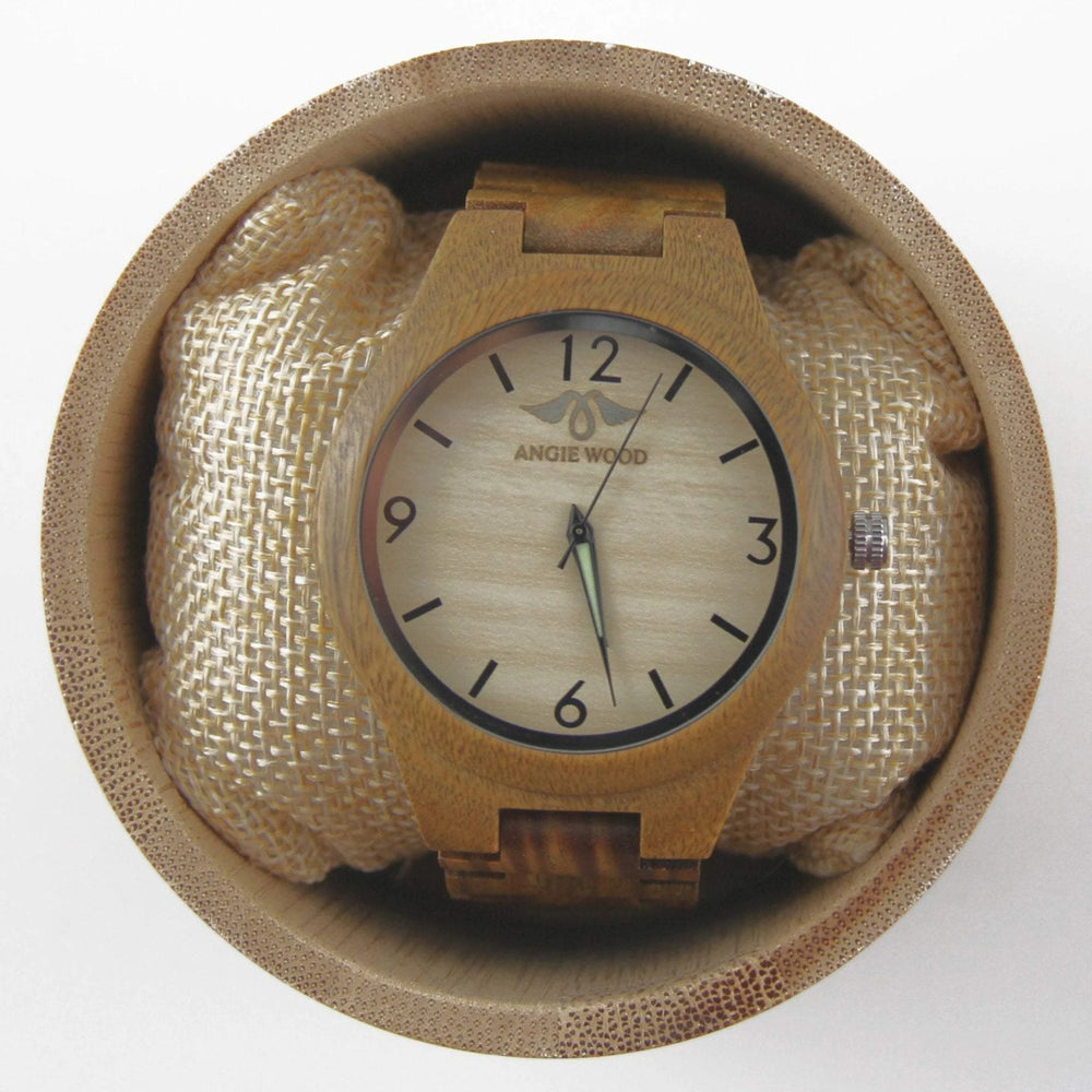 Engraved Laser Engraved Green Sandalwood Men’s Watch,Wood Watch,Personalized wood watch,Men Watch,Fiance wood watch,Grooms Woodwatch(W181)1)
