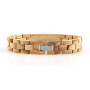 Wood Clasp Bracelet 